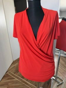 Bluză Max Mara Studio cu drapaj – mărimea XL