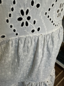 Rochie din Bumbac Bej - L-40 - - Img 4