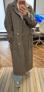 Palton oversize H&M din lână Manteco – mărimea S - Img 4