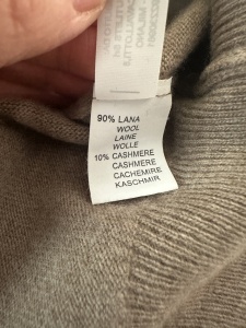 Pulover lână & cașmir – Fabricat în Italia - Img 3