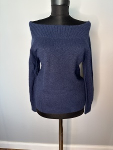 Pulover moale bleumarin – mărimea L