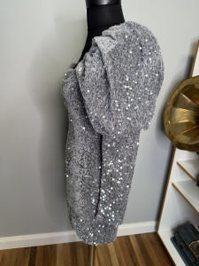 Rochie din catifea cu paiete – nouă cu etichetă - Img 5