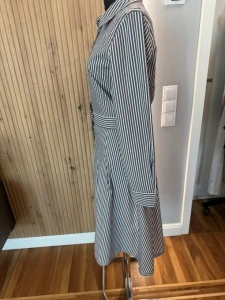 Rochie Marella cu dungi alb-negru - Img 3