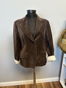 Sacou din catifea, Max Mara - M-L - - Img 4