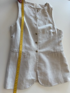 Vestă mix de in, H&M – mărimea S - Img 6