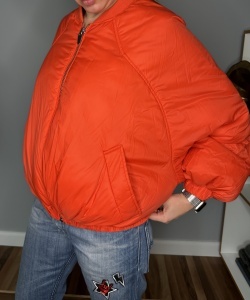 Geacă Zara Puffer – Poliester reciclat (XS–S) - Img 3