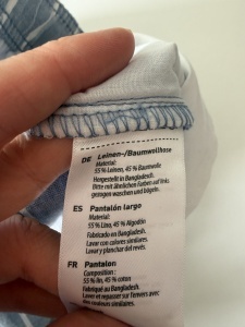 Pantaloni din in cu dungi verticale – lejeri și versatili - Img 3
