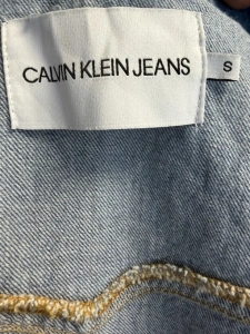 Rochie-sarafan Calvin Klein Jeans din denim – mărimea S - Img 6