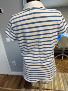 Tricou polo Tommy Hilfiger cu dungi – mărimea XL - Img 5