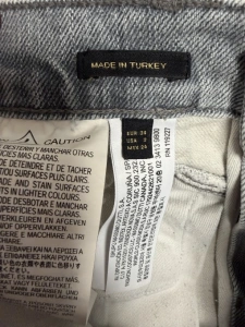 Blugi Massimo Dutti gri – mărimea 34 - Img 6