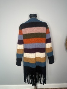 Cardigan cu dungi – Fabricat în Italia (60% lână) - Img 2