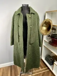 Palton verde custom-made – mărimea L