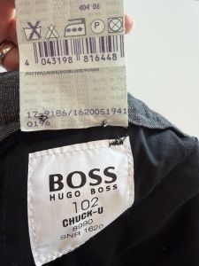Pantaloni din in Hugo Boss - Img 4