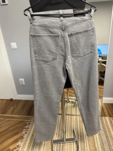 Blugi Massimo Dutti gri – mărimea 34 - Img 3