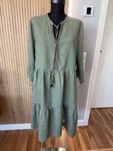 Rochie Kaki din in