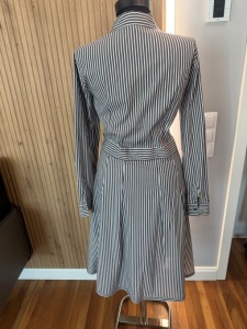 Rochie Marella cu dungi alb-negru - Img 4