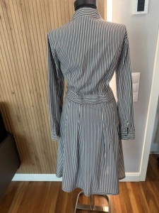 Rochie Marella cu dungi alb-negru - Img 4