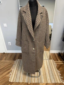 Palton oversize H&M din lână Manteco – mărimea S - Img 3