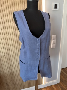 Vestă mix de in – mărimea L - Img 2