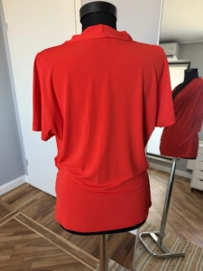 Bluză Max Mara Studio cu drapaj – mărimea XL - Img 3