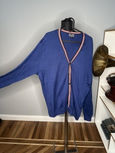 Cardigan bărbătesc bumbac și mătase – mărimea XL