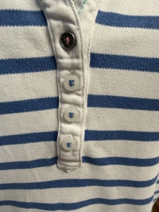 Tricou polo Tommy Hilfiger cu dungi – mărimea XL - Img 4