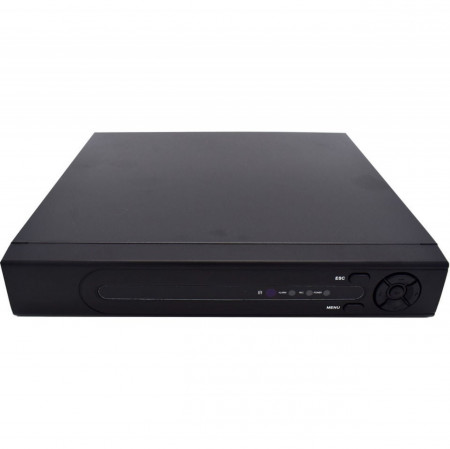 DVR cu 16 porturi NovoCam® Venovoo ADVR7016T MHE, universal compatibil , memorie pana la 6 GB, suport 1080P,LAN, USB, HDMI/VGA, Negru