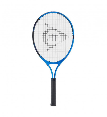 Racheta de tenis pentru copii si incepatori Dunlop™ FX JR 26 PRO, Din aluminiu, Lungime 65 cm, 12 ani plus, Albastru