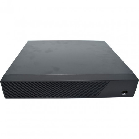 DVR cu 4 porturi NovoCam® Venovoo ADVR7004T MHE, universal compatibil , memorie pana la 6 GB, LAN, USB, suport 1080P, HDMI/VGA, Negru