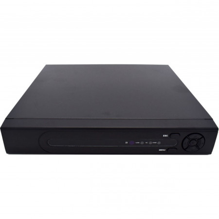 DVR cu 8 porturi NovoCam® Venovoo ADVR7008T MHE, universal compatibil , memorie pana la 6 GB, LAN, USB, suport 1080P, HDMI/VGA, Negru
