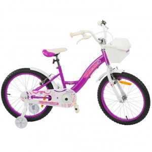 Bicicleta-pentru-copii-NOVOKIDS-Splend'Or-Boom-Edition-Cosulet-Roti-14-inch-Max-35-kg-Cadru-otel-Roti-ajutatoare-Ghidon-reglabil-Mov