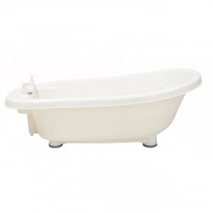 Cadita-ergonomica-pentru-bebelusi-si-copii-NOVOKIDS-Baby-Bubbles-Cu-dispensor-sapun-si-sampon-incluse-Dimensiuni-95x48x88-cm-Alb-cu-Roz