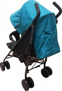 Carucior-sport-tip-umbrela-Baby-Care-PRO-803B-Spatar-reglabil-in-7-trepte-Pozitie-somn-Amortizoare-Frana-picior-Pliabil-Turquoise_2