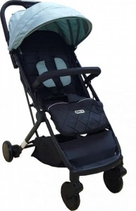 Carucior sport ultracompact pentru copii Baby Care™ PRO S108, Transformabil in troller, Spatar reglabil in 3 trepte, Roti cu rulment, Frana picior,Pliabil , Turquoise