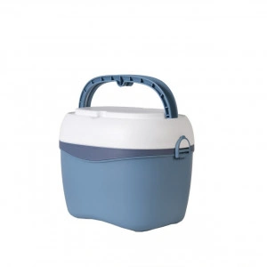 Geanta termica premium pentru biberoane NOVOKIDS Phayton Thermo Bag , Capacitate mare, Inchidere etans, Material izolator termic, Albastru