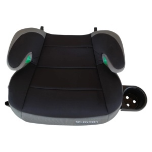 Inaltator auto XXL cu ISOFIX NOVOKIDS Splendor HF-02 R129 i-Size 125-150 cm cu suport pahar Negru