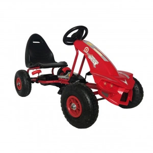 Kart-cu-pedale-pentru-copii-NOVOKIDS-Champion-Kart-PRO-roti-din-cauciuc-Carena-Structura-metalica-Frana-de-mana-Functie-FreeWheel-Scaun-Ajustabil-Mers-cu-spatele-Rosu_1