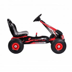 Kart-cu-pedale-pentru-copii-NOVOKIDS-Top-Racer-PRO-Roti-gomflabile-din-cauciuc-3-7-ani-Maxim-25-kg-Structura-metalica-Frana-de-mana-Functie-FreeWheel-Scaun-Ajustabil-Mers-cu-spatele-Rosu_2