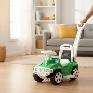 Masinuta-copii-si-bebe-NOVOKIDS-My-first-SUV-Car-XXL-Lungime-85-cm-Maner-de-impins-pentru-parinti-detasabil-Functie-trotineta-fara-pedale-Pentru-interior-si-exterior-Verde-3