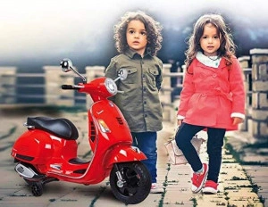 Motocicleta-Electrica-cu-Acumulator-Pentru-Copii-NOVOKIDS-Vespa-Classic-Scooter-Pornire-la-cheie-Lungime-102-cm-3-8-ani-Max-30-kg-Rosu_1