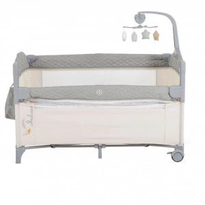 Patut-pliant-transformabil-in-tarc-copii-NOVOKIDS-Indiana-NEST-62X125-cm-2-Niveluri-Jucarie-Carusel-muzical-Fermoar-acces-lateral-Geanta-bebe-Gri_2
