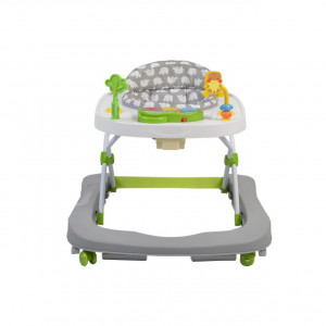 Premergator-Premium-reglabil-in-3-trepte-de-inaltime-NOVOKIDS-ZooZoo-Baby-Roti-silentioase-din-silicon-Cu-melodii-Animalute-Pliabil-Gri