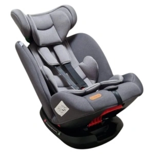 Scaun Auto Baby Care™ BS16P, Transformabil in scoica auto, Omologare R-129 i-Size, 0-36 kg, Spatar reglabil in 4 trepte, Sistem de prindere in centura de siguranta, Husa detasabila, Gri - Img 3