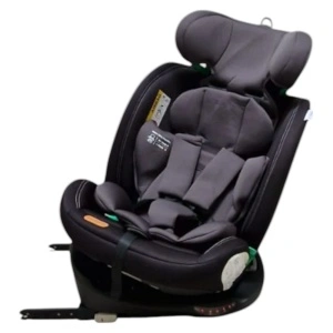 Scaun Auto cu Isofix Baby Care™ HD18, Cu rotire 360 grade, Omologare R-129 i-Size, 0-36 kg, Tetiera reglabila, Transformabil in scoica auto, Sistem de prindere in centura de siguranta, Husa detasabila, Negru - Img 3