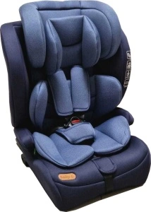 Scaun Auto cu Isofix Baby Care™ Safety Plus, Omologare R-129 i-Size, 9-36 kg, Tetiera reglabila, Sistem de prindere in centura de siguranta, Husa detasabila, Albastru