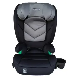 Scaun auto ISOFIX transformabil in inaltator NOVOKIDS Splendor HF03 R129 i-Size 100-150 cm Negru