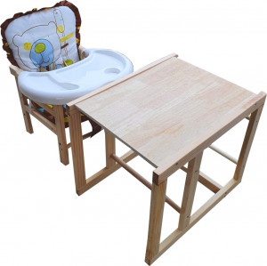 Scaun-de-masa-copii-si-bebelusi-NOVOKIDS-Wooden-Table-Chair-Alb-1