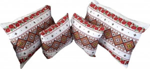 Set-4-fete-de-perna-cu-motive-traditionale-Casa-Gino-din-bumbac-100%-2X-48X65-2X-40X40-model-Traditional-cu-Trandafiri_2