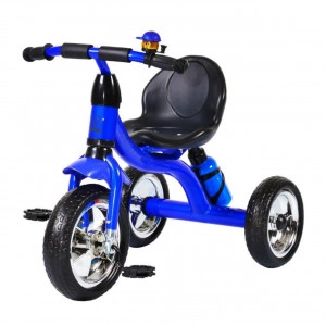 Tricicleta-cu-pedale-NOVOKIDS-Chavalier-Cu-sonerie-si-sticla-de-apa-max-20-kg-Roti-din-spuma-cauciucata-EVA-Cadru-metalic-Dimensiuni-75X54X46-cm-Albastru_1