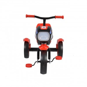 Tricicleta-cu-pedale-NOVOKIDS-Eagle-Trike-Cu-melodii-si-lumini-Carena-Max-25-kg-Roti-din-cauciuc-EVA-Cadru-metalic-Far-luminos-Rosu_1